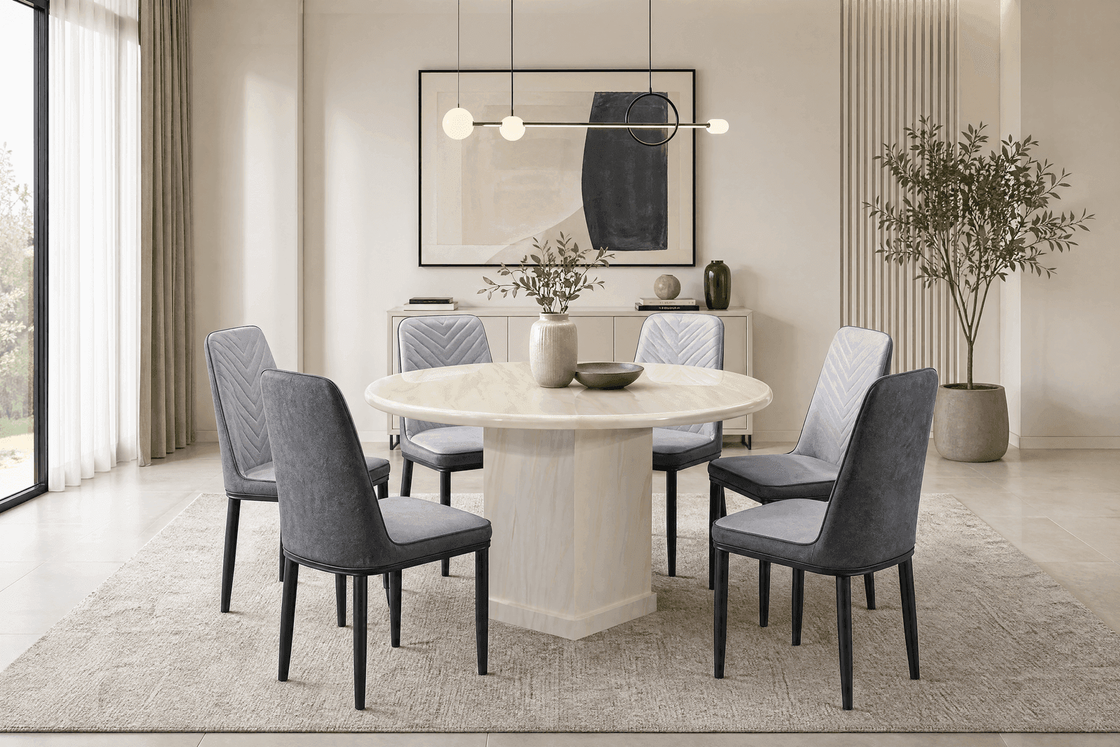 Dining Area Setup
